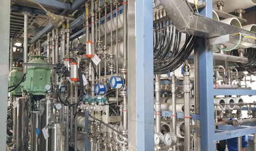 Application of PSI TFN Membranes in Petrochemical Desulfurization Wastewater Treatment