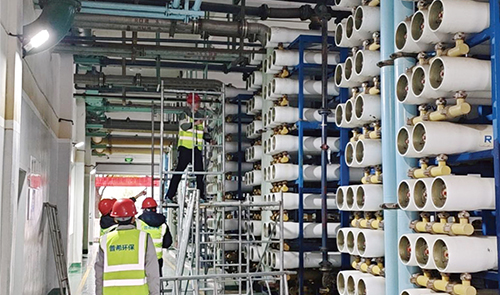 Application of PSI TFN Anti-pollution Membrane in Semiconductor Wastewater Recycling2